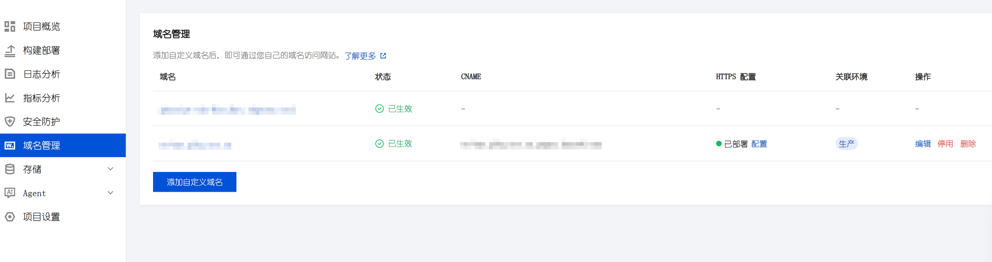 Add a custom domain and enable SSL